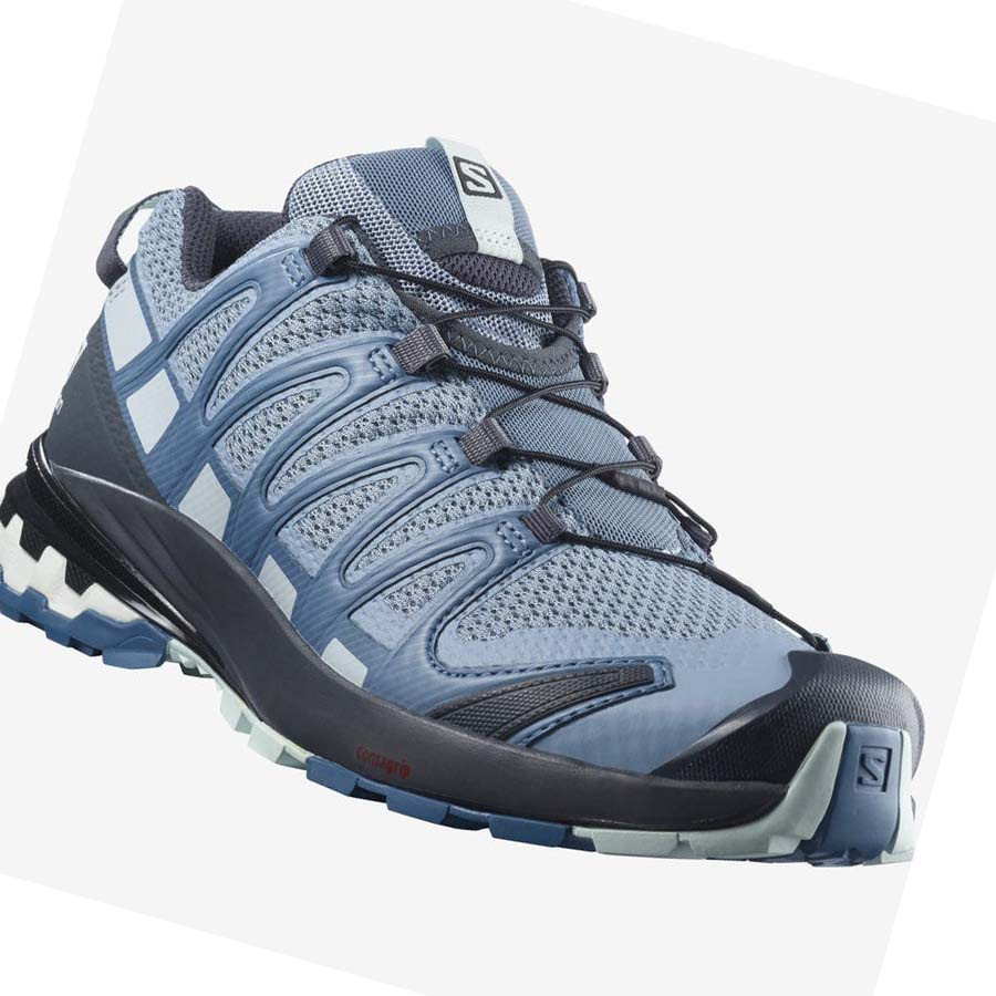 Salomon WoXA PRO 3D v8 Kadın Yürüyüş Ayakkabısı Mavi | TR 2834BEX